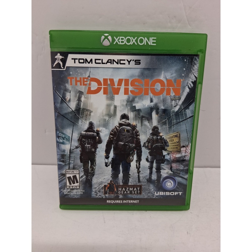 Tom Clancy's The Division Xbox One Ubisoft Open World RPG Video Game